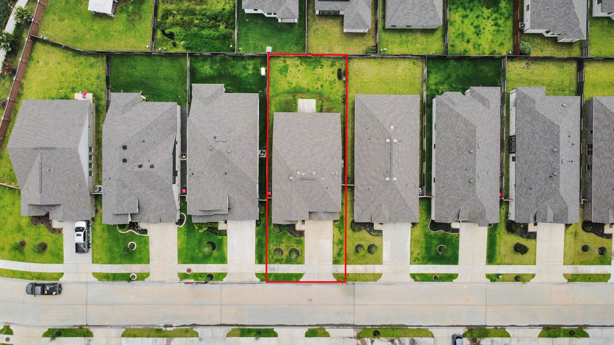 Aerial view of Sunterra neighborhood and amenities