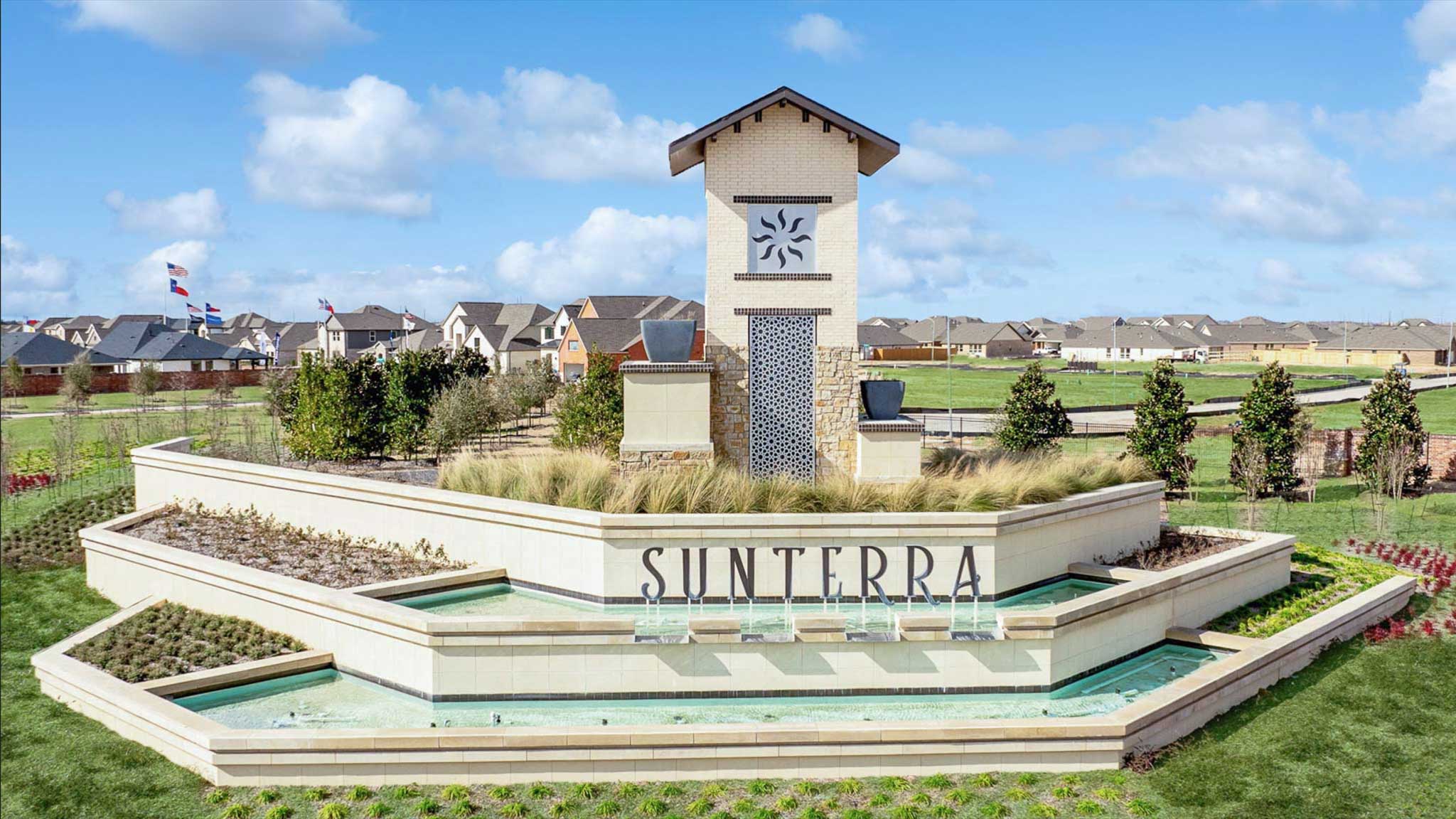 Sunterra community monument entrance